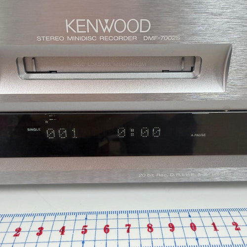 Kenwood Cd Md Cassette Deck Dmf-7002S