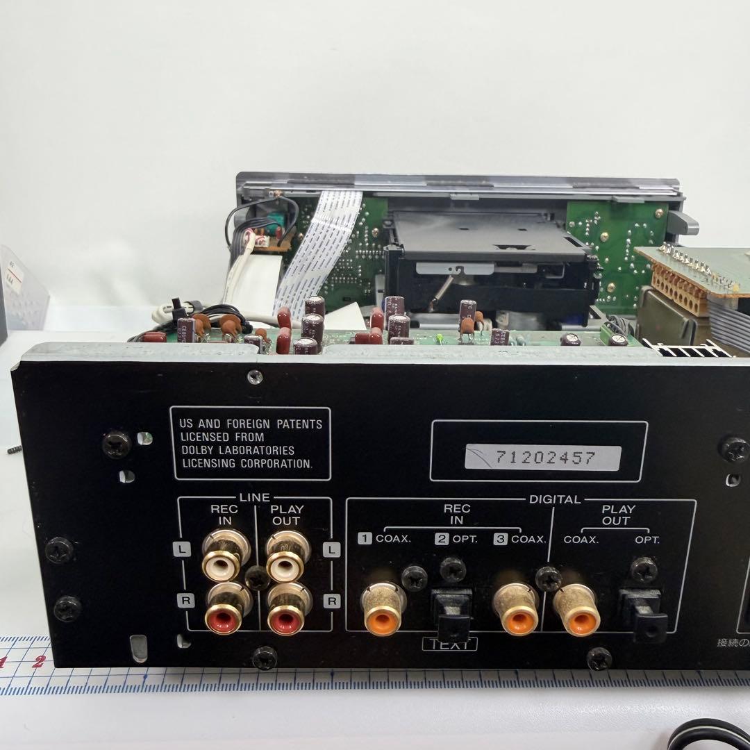 Kenwood Cd Md Cassette Deck Dmf-7002S