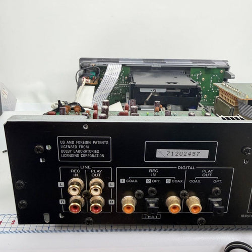 Kenwood Cd Md Cassette Deck Dmf-7002S