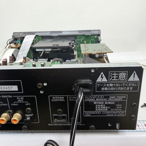 Kenwood Cd Md Cassette Deck Dmf-7002S