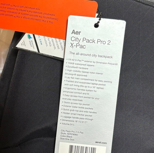Rucksacks Backpacks Aer City Pack Pro 2 X-Pac