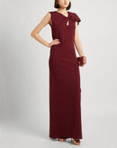 Long Sleeves, Three Quarter Sleeve Roland Mouret Bordeaux