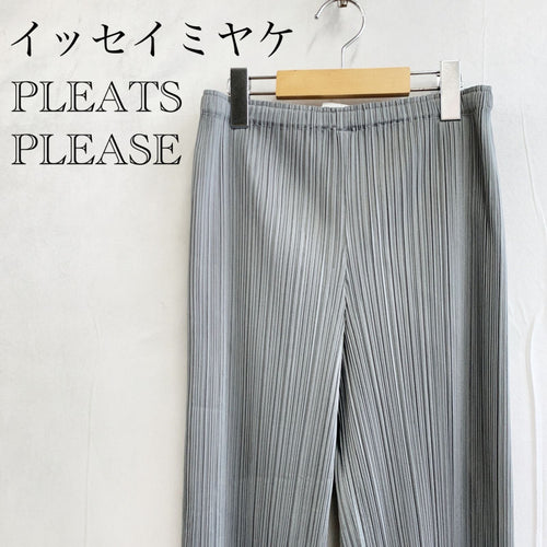 Issey Miyake Wide Pants/Easy Pants Pleats Pleas Pp55-Jf105 2 _218