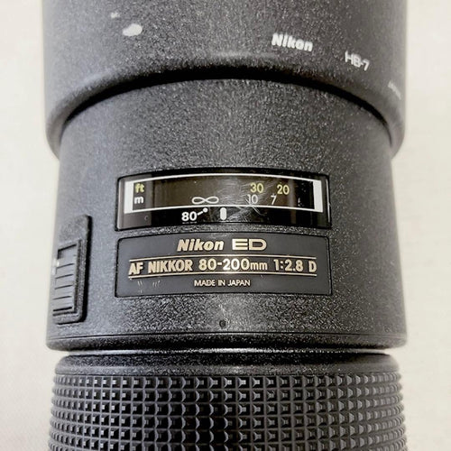 Nikon Zoom Lenses Af Ed 80-200Mm F2.8D