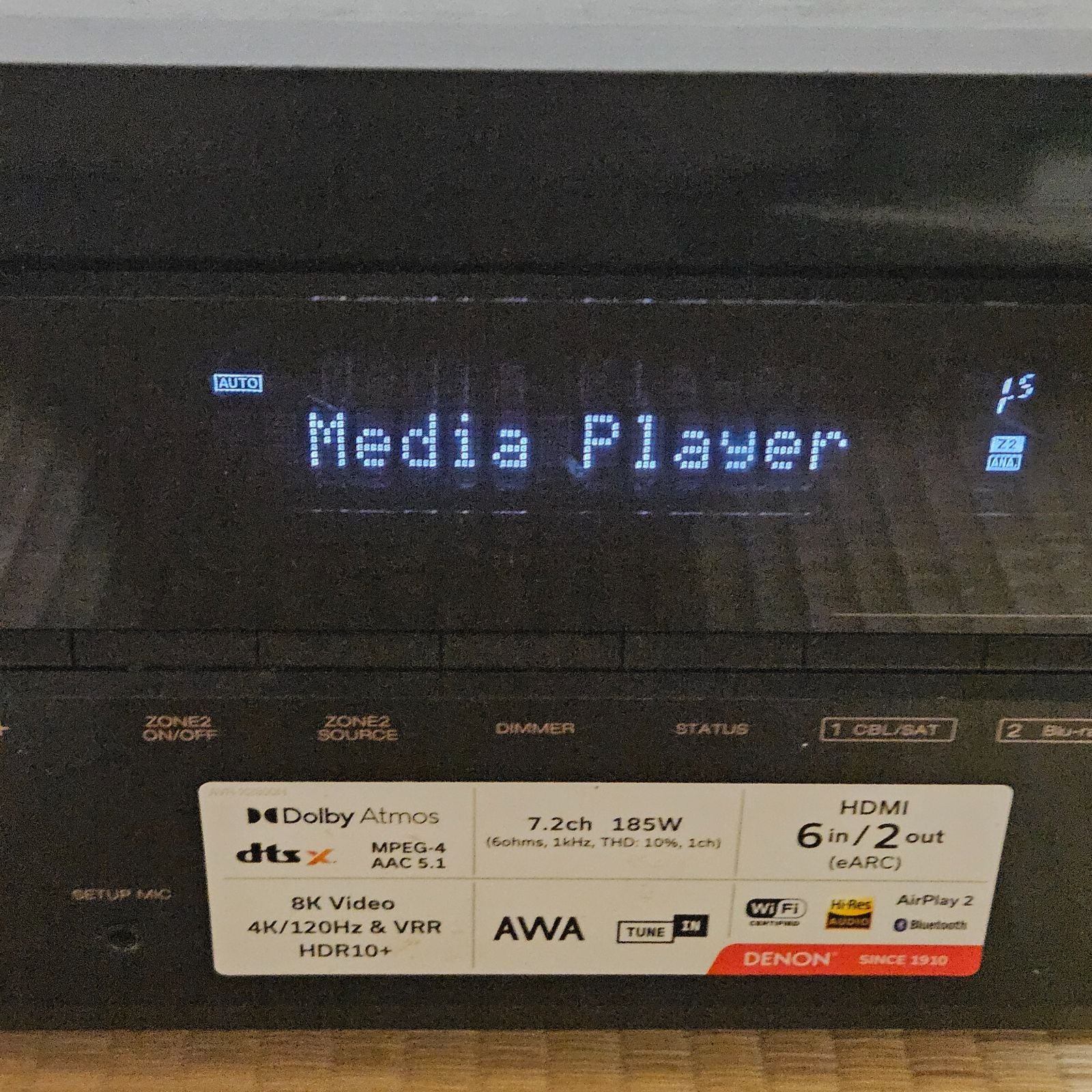 Av Amplifier Denon Avr-X2800H