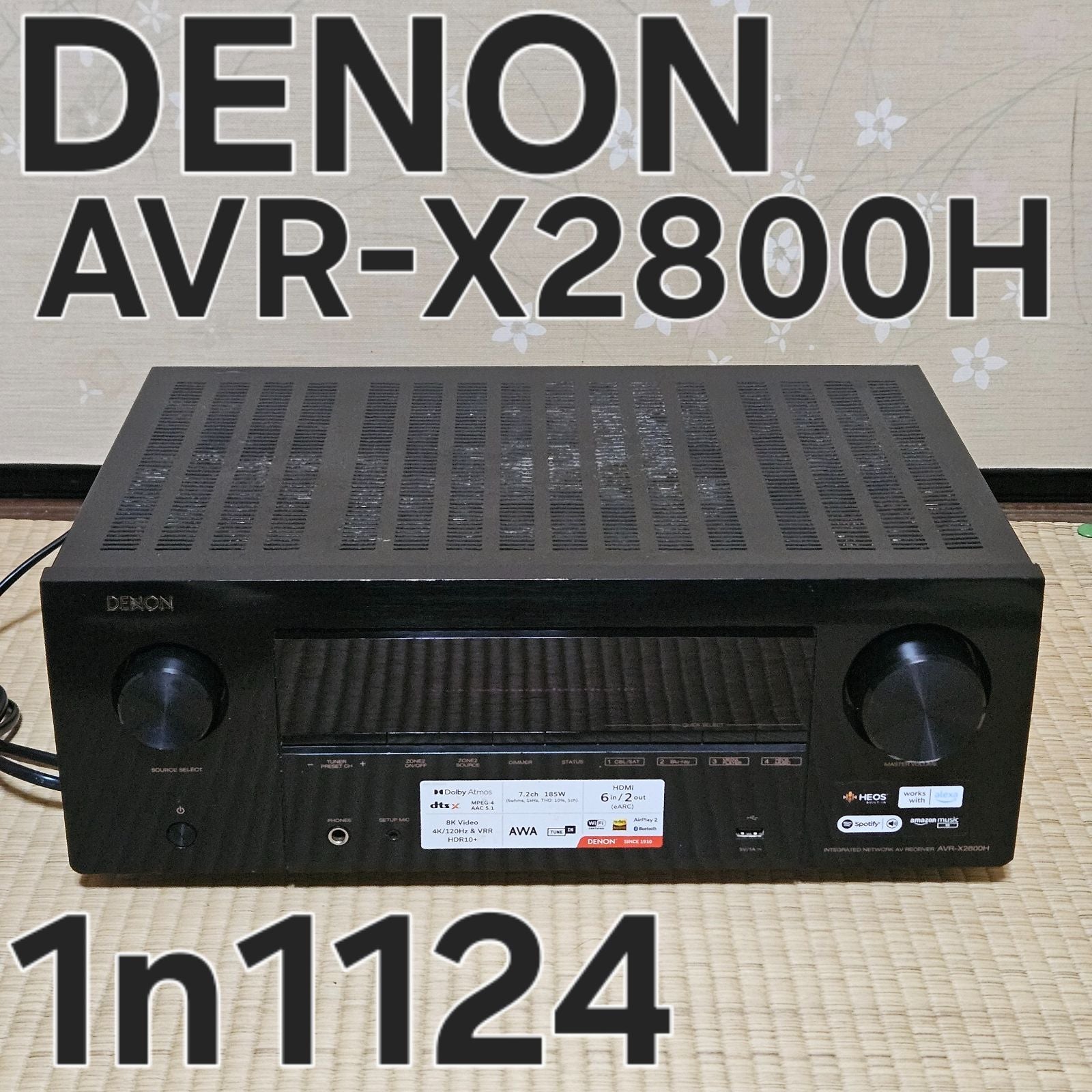 Av Amplifier Denon Avr-X2800H
