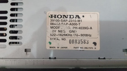 Honda Cd Md Cassette Deck 13