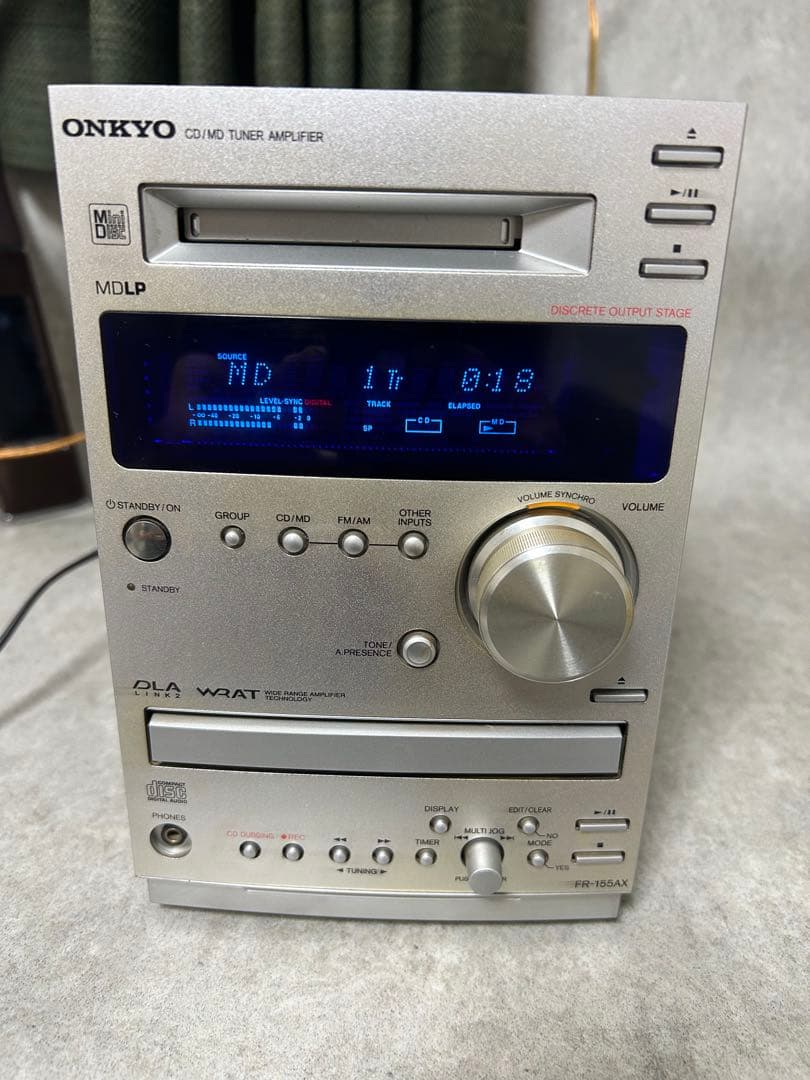 Onkyo Mini Component Systems Cd Md Fr-155Ax