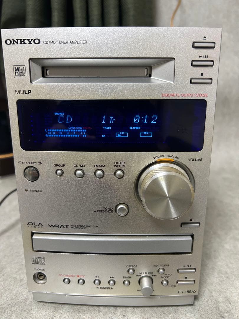 Onkyo Mini Component Systems Cd Md Fr-155Ax