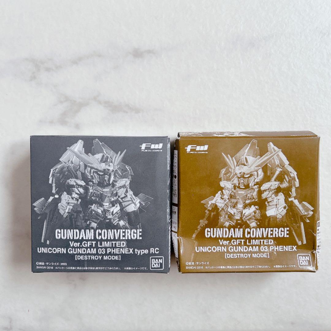 Premium Bandai Other Fw Gundam Converge Unicorn 3
