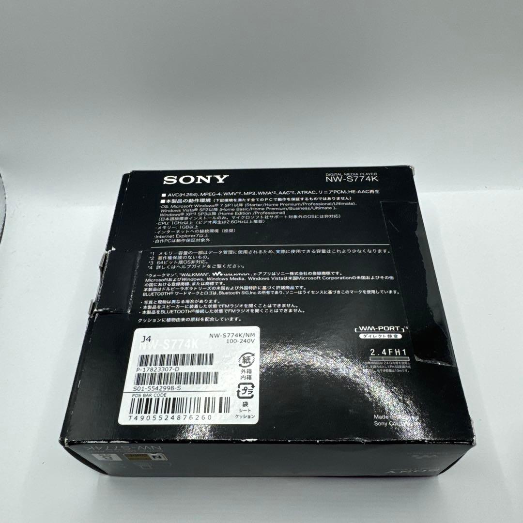 Sony Digital Audio Player Nw-S774K 8Gb