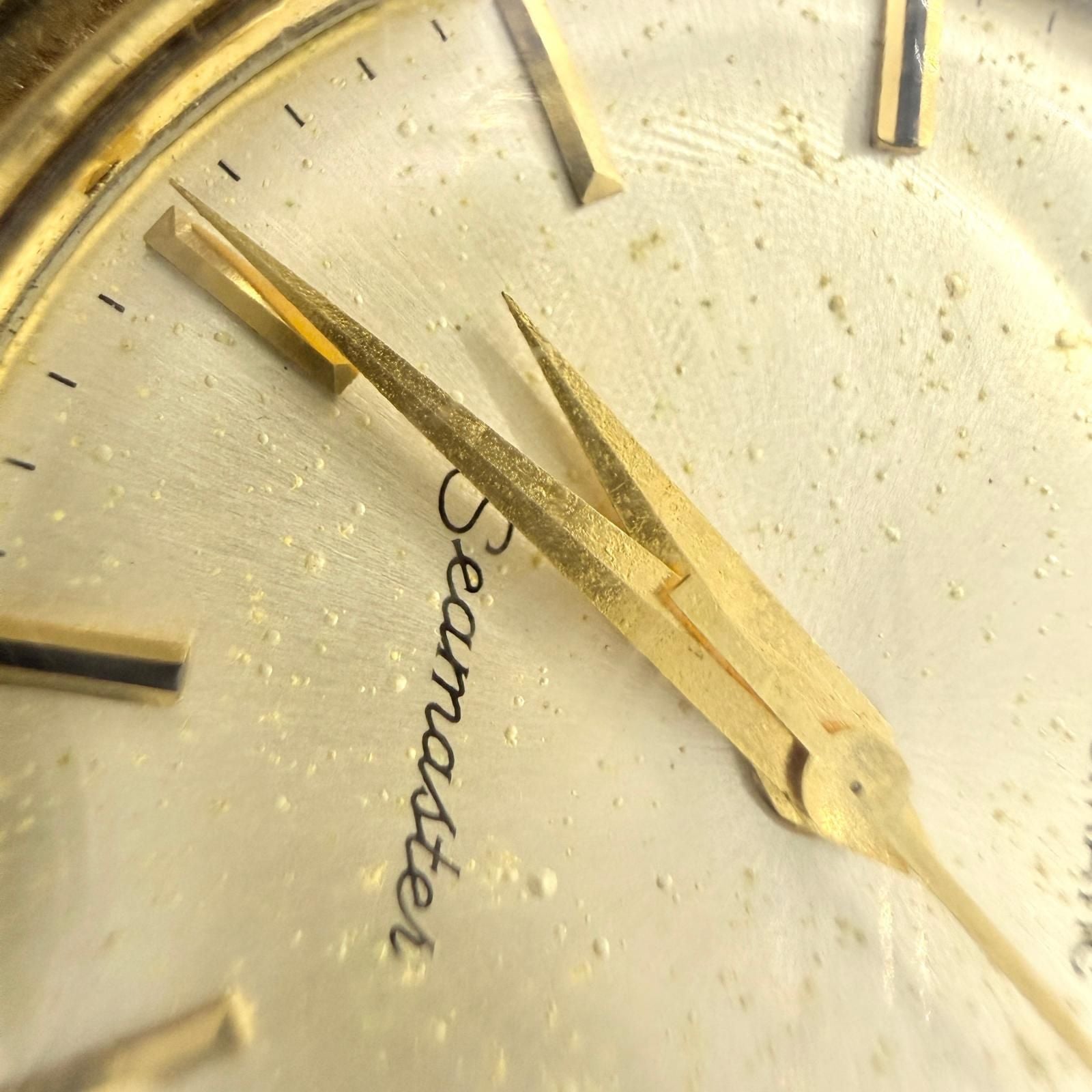 Omega Automatic Winding Clock Seamaster At