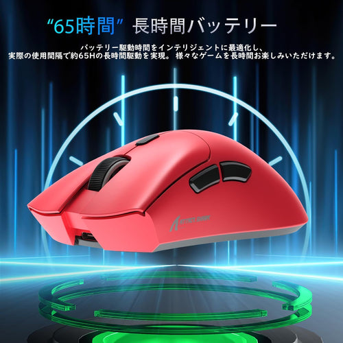 Mouse Body Attack Shark X Ziyou Lang R1 Superlight 2.4Ghz/Bluetooth/Type-C