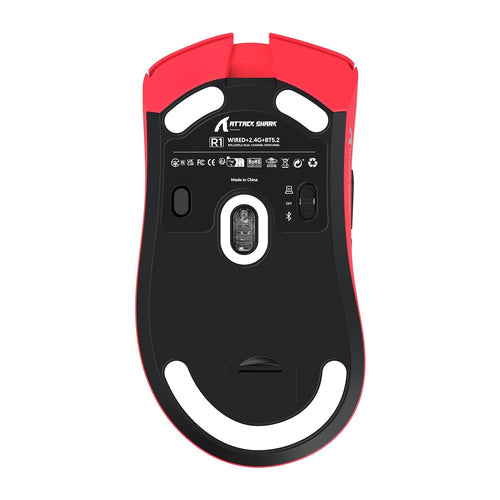 Mouse Body Attack Shark X Ziyou Lang R1 Superlight 2.4Ghz/Bluetooth/Type-C