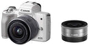 Digital Slr Canon Eos Kiss M Eoskissmwh-Wlk