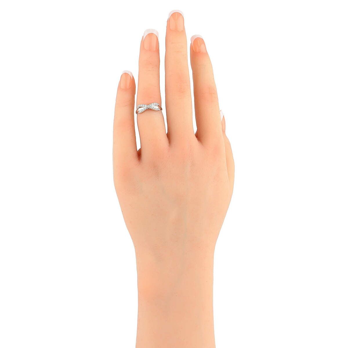 Tiffany Ring Tiffany&Co. K18Wg 4 Ok