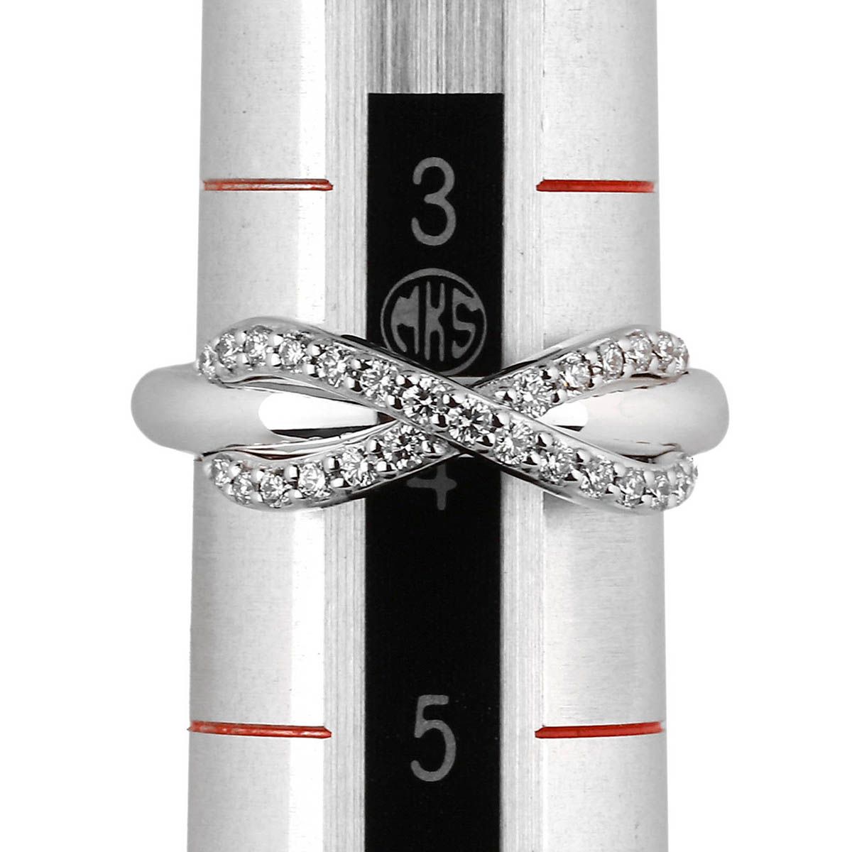 Tiffany Ring Tiffany&Co. K18Wg 4 Ok
