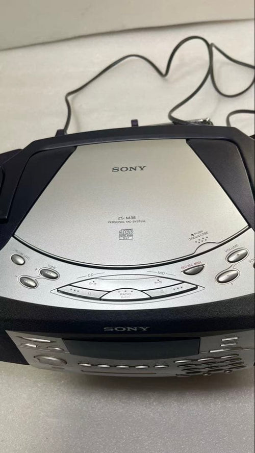 Radios Radio Cassette Players Sony Zs- M35Pers Cd Md