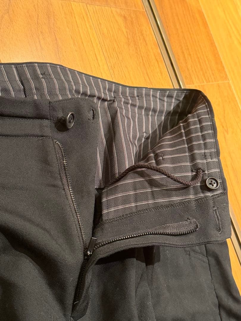 Yohji Yamamoto Pour Homme Wide-Leg Pants Loose-Fitting
