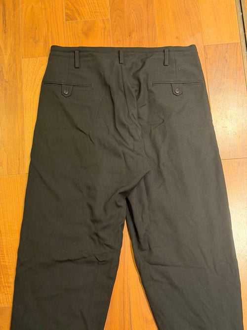 Yohji Yamamoto Pour Homme Wide-Leg Pants Loose-Fitting