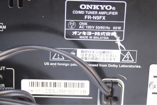 Onkyo Mini -Component Fr-N9Fx