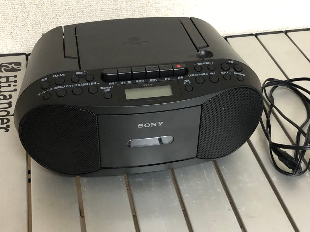 Sony Cd Md Cassette Deck Cfd-S70