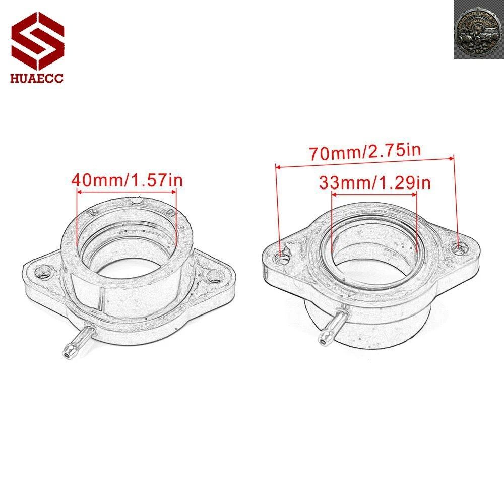 No Brand Others Motorcycle Carburetor Interface Adapter Intake Manifold Yamaha
