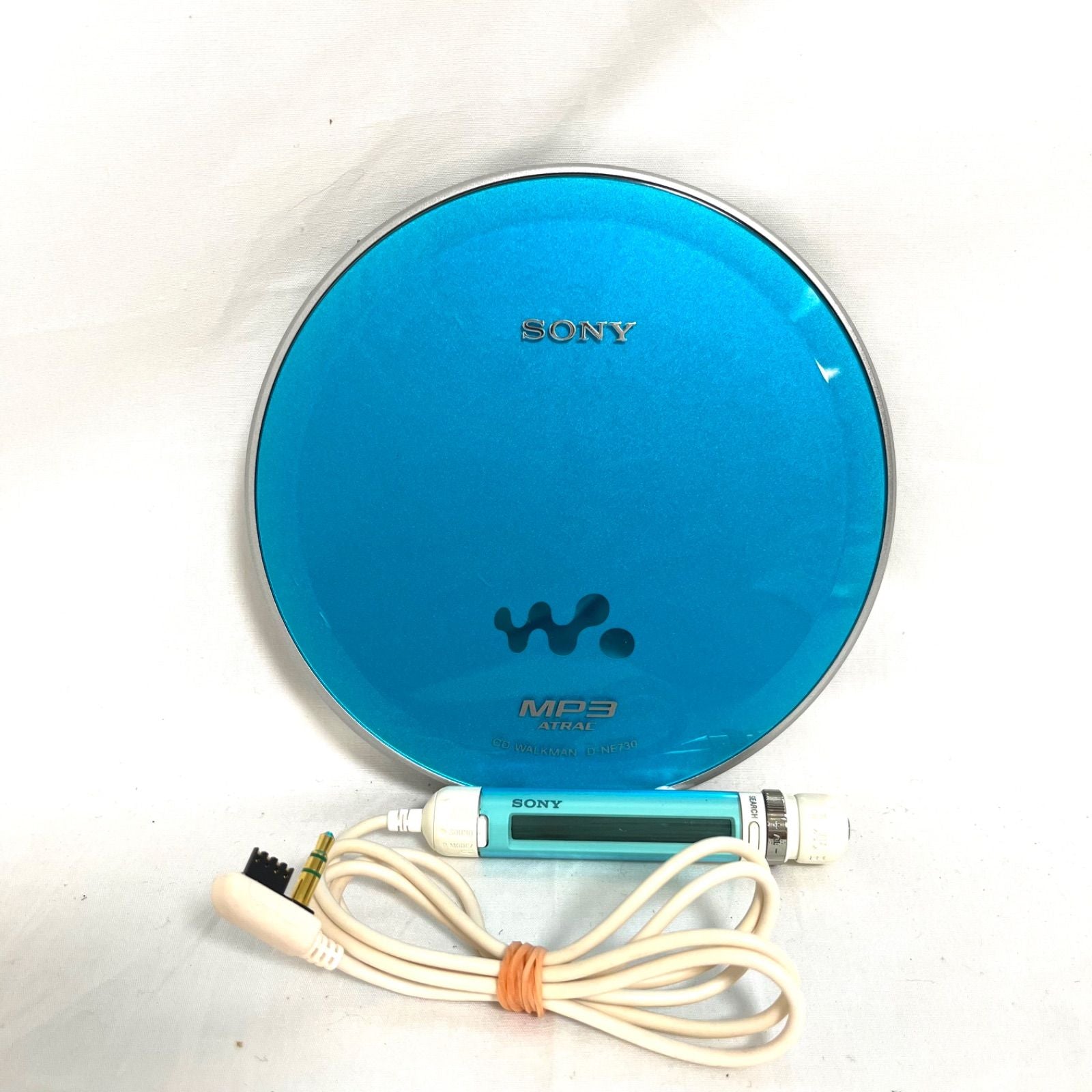 Sony Portable Cd Player D-Ne730 Walkman Rm-Mc35El