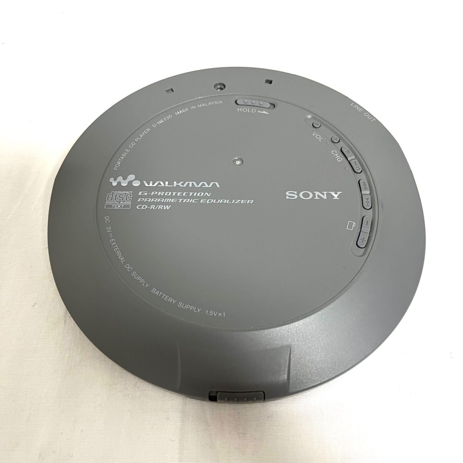 Sony Portable Cd Player D-Ne730 Walkman Rm-Mc35El