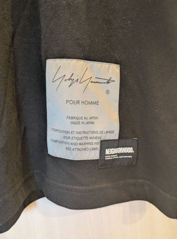 T-Shirts Yohji Yamamoto Neighborhood T Xl