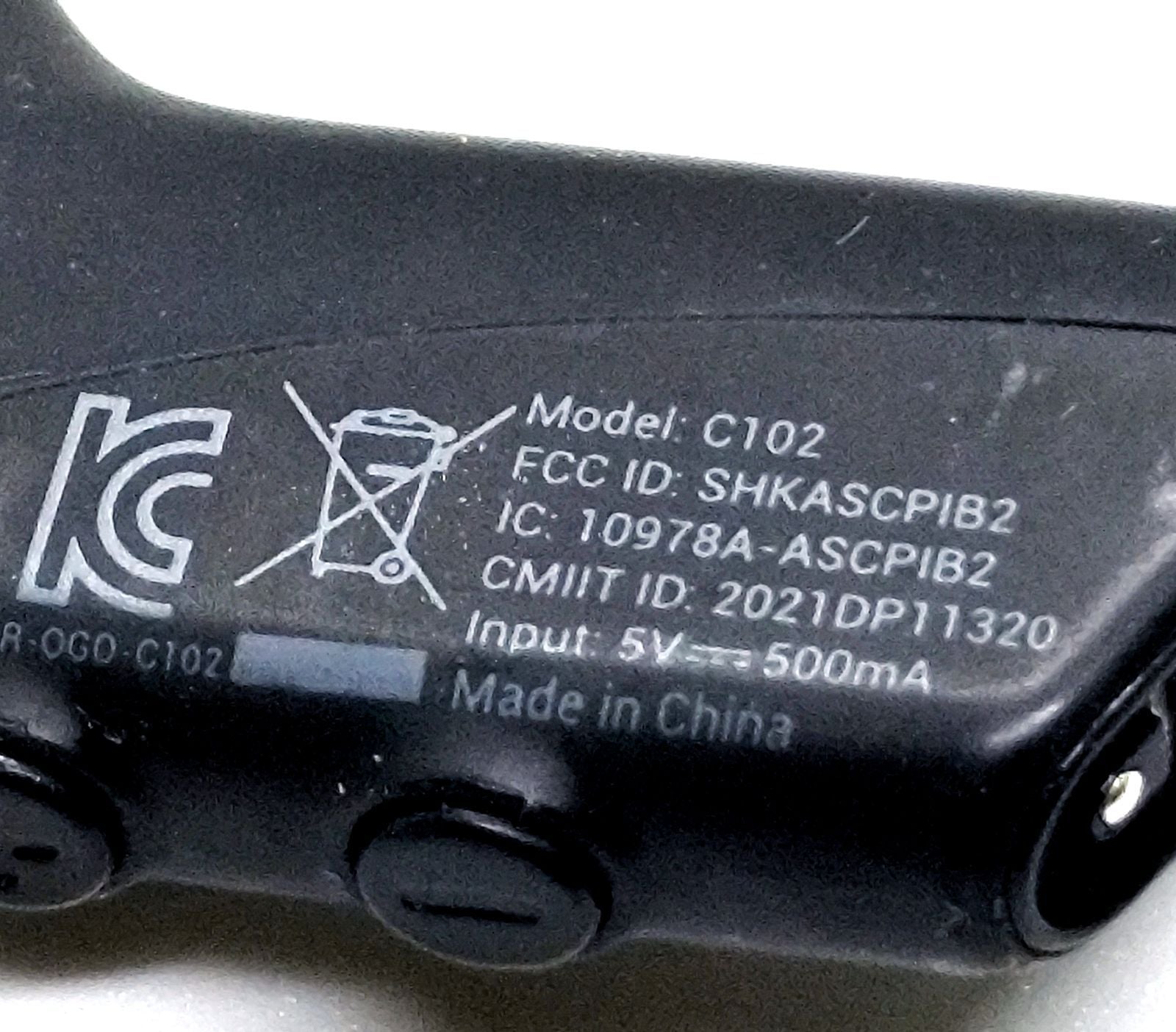 Shokz Bone Conduction Earphone Opencomm Modelc102 Bluetooth