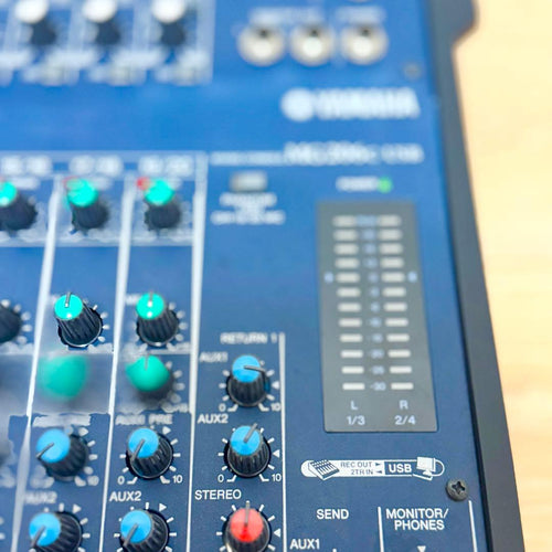 Streaming, Pa Recording Equipment Yamaha Mg206C-Usb