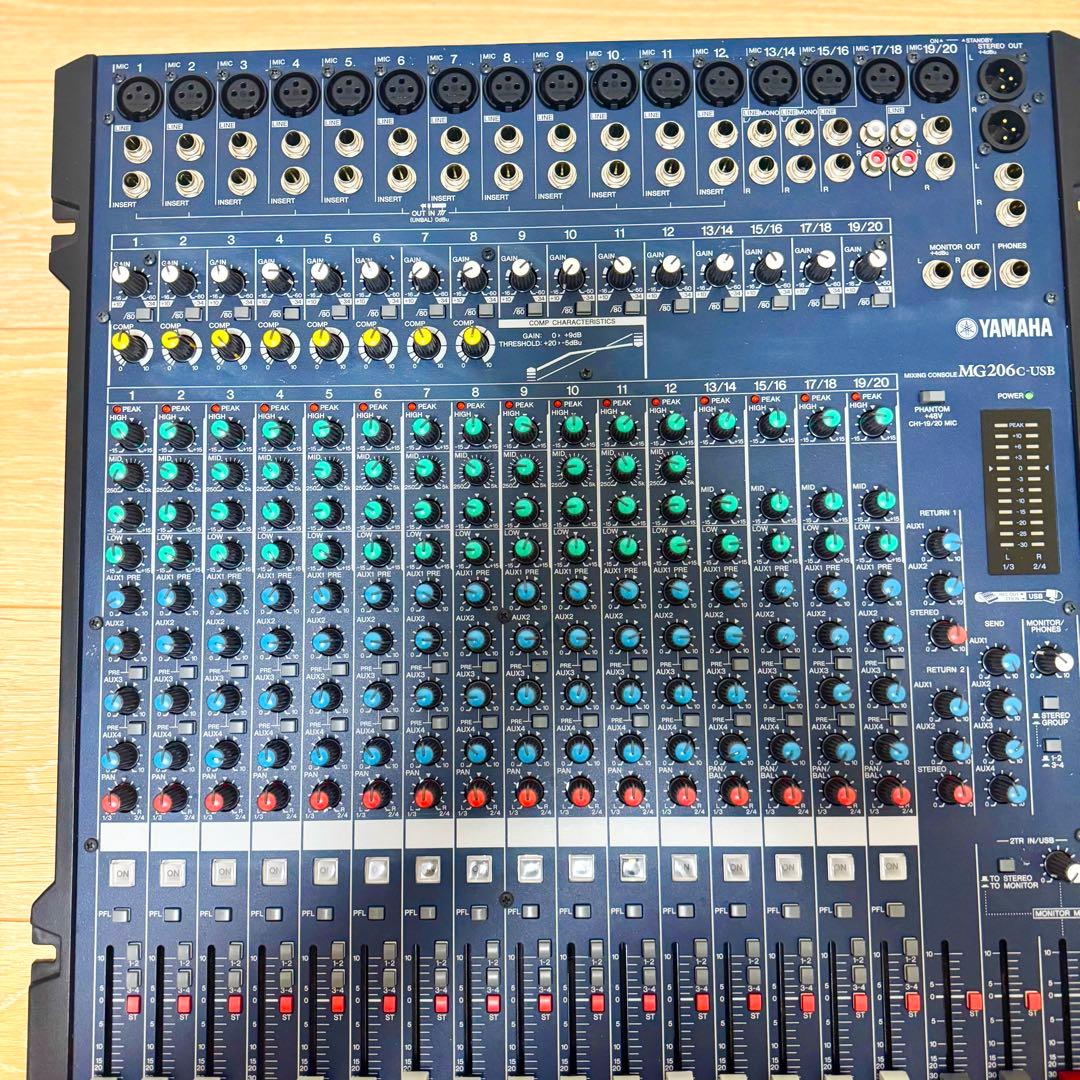 Streaming, Pa Recording Equipment Yamaha Mg206C-Usb