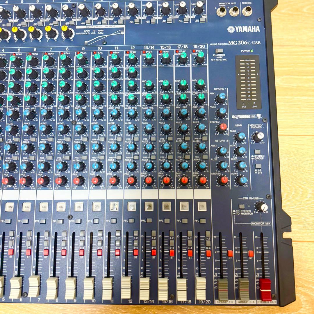 Streaming, Pa Recording Equipment Yamaha Mg206C-Usb