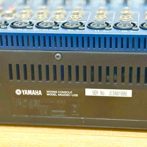 Streaming, Pa Recording Equipment Yamaha Mg206C-Usb