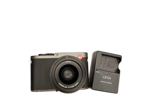 Leica Compact Digital Camera Q Titanium Grey Titianium Lacquered