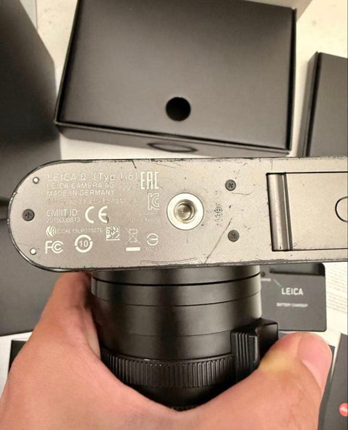 Leica Compact Digital Camera Q Titanium Grey Titianium Lacquered