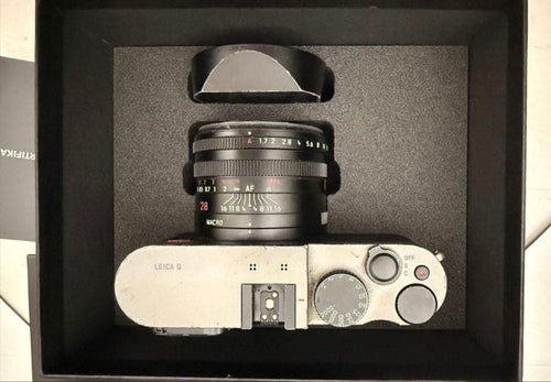 Leica Compact Digital Camera Q Titanium Grey Titianium Lacquered
