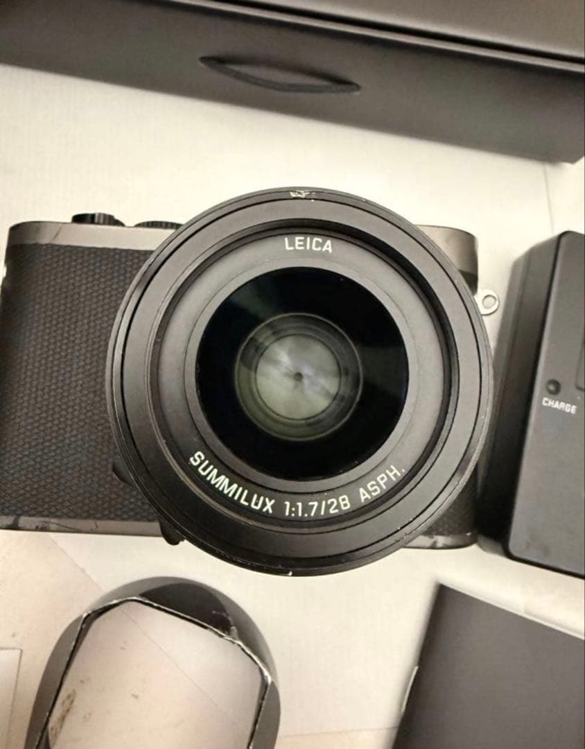 Leica Compact Digital Camera Q Titanium Grey Titianium Lacquered