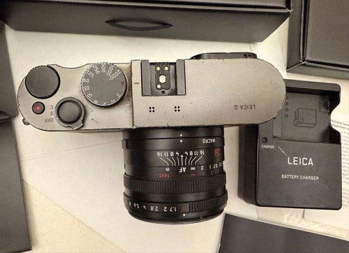 Leica Compact Digital Camera Q Titanium Grey Titianium Lacquered