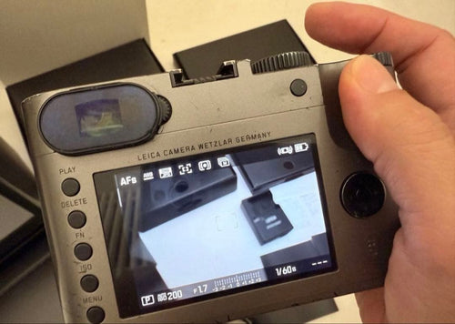 Leica Compact Digital Camera Q Titanium Grey Titianium Lacquered