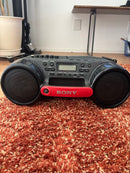 Cd Md Cassette Deck Sony Cfd-980 Esp