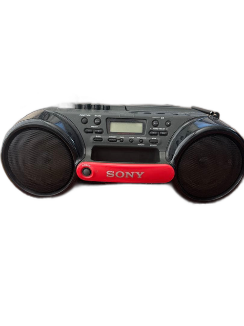 Cd Md Cassette Deck Sony Cfd-980 Esp