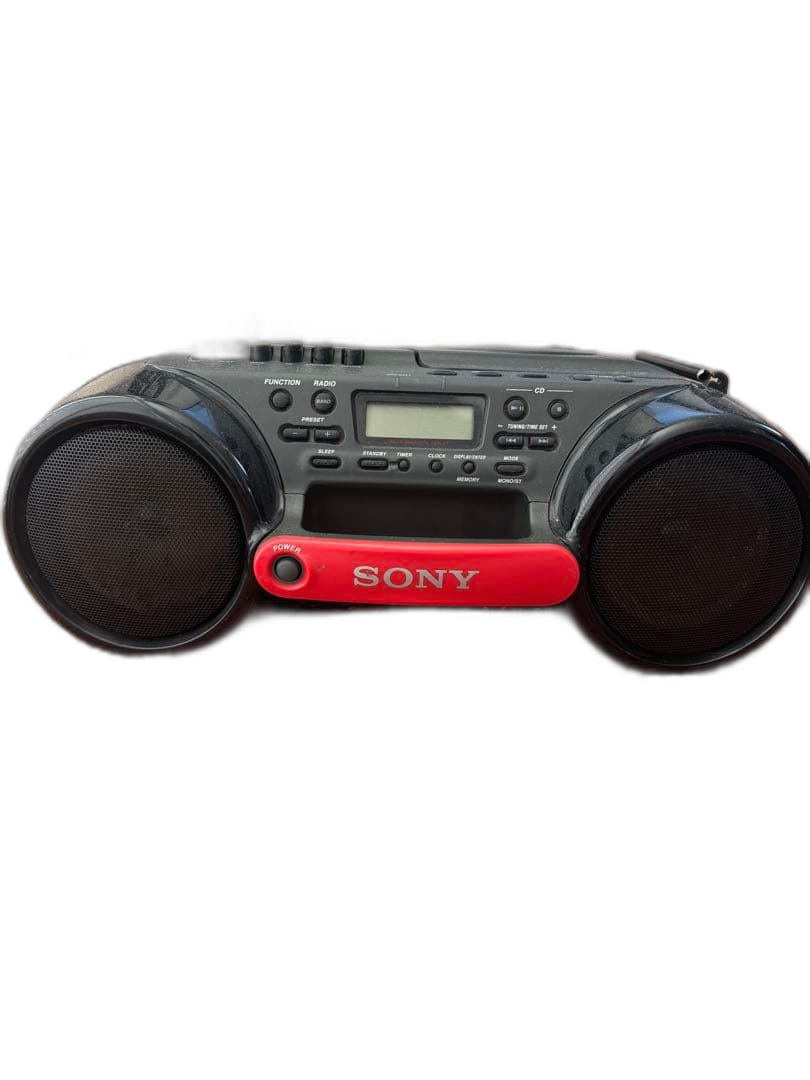 Cd Md Cassette Deck Sony Cfd-980 Esp