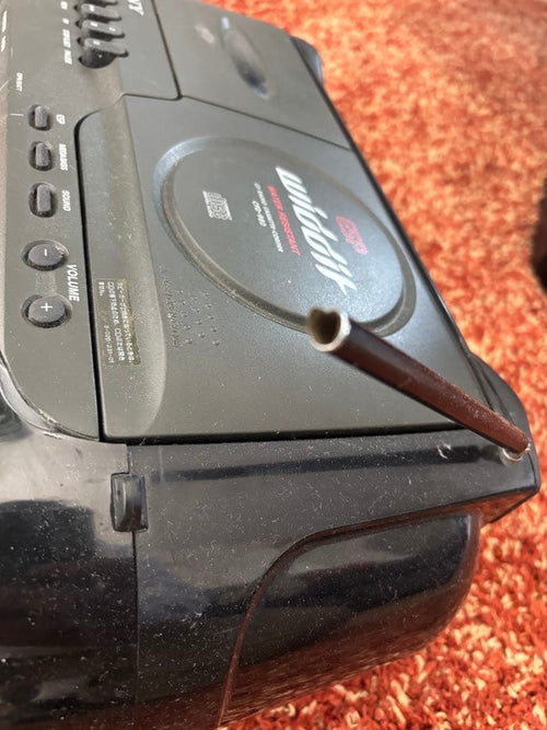 Cd Md Cassette Deck Sony Cfd-980 Esp