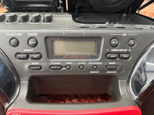 Cd Md Cassette Deck Sony Cfd-980 Esp