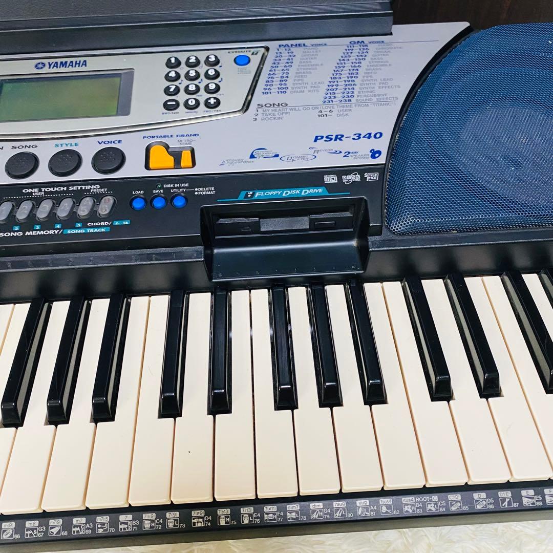 Yamaha Keyboards Digital Pianos Psr-340 Portatone