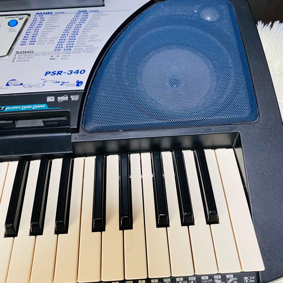 Yamaha Keyboards Digital Pianos Psr-340 Portatone