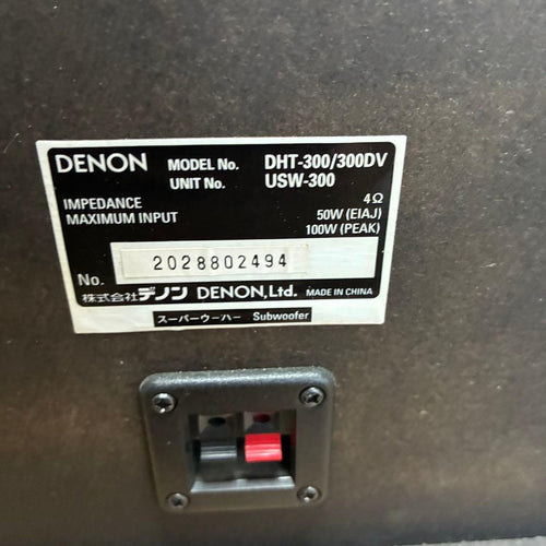 Denon Subwoofer Usw-300 Dht-300