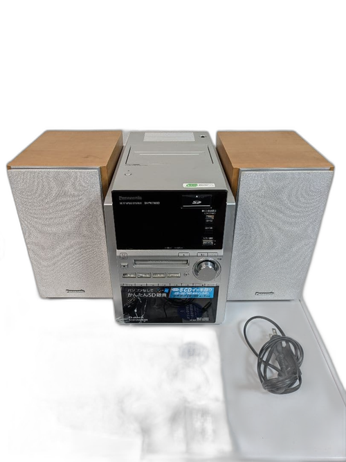 Panasonic Cd Md Cassette Deck Sc-Pm730Sd D-Dock